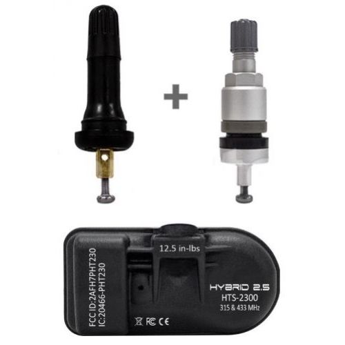TPMS U-Pro Hybrid 2.5 uniwersalny czujnik ciśnienia 315MHz/ 433MHz clamp-in srebrny + snap-in gumowy - nhatchtsa78dd0000.jpg